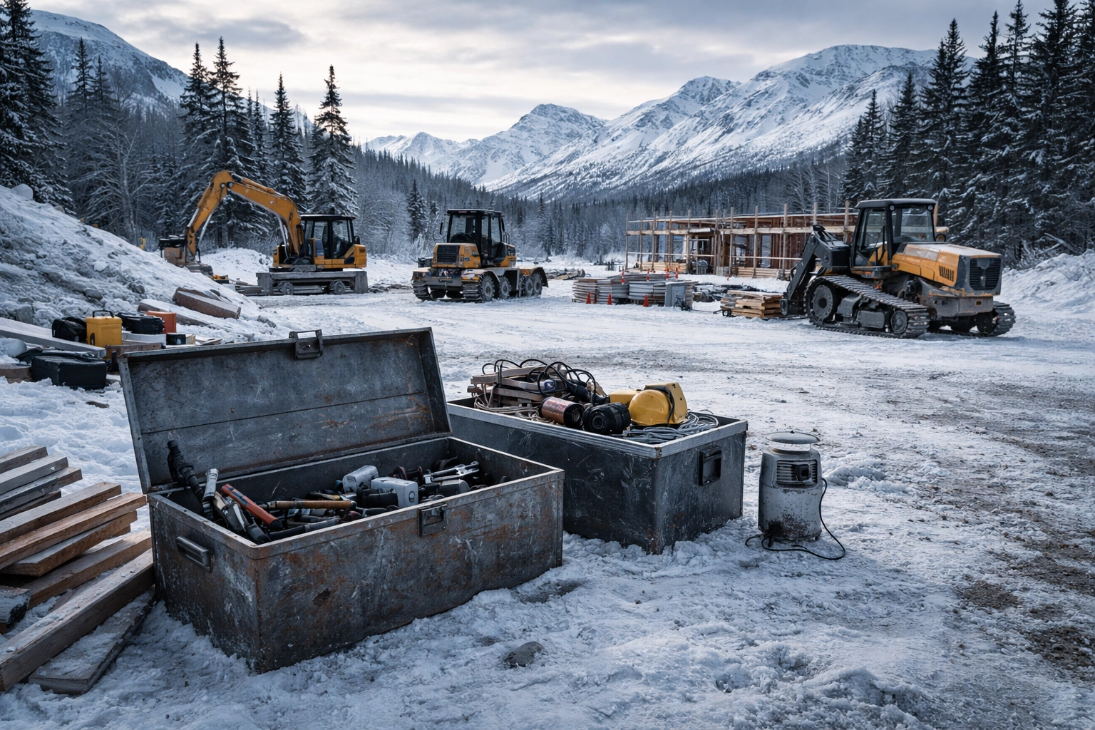 Inland Marine Insurance for Alaska Contractors: Protecting Your Equipment in the Field