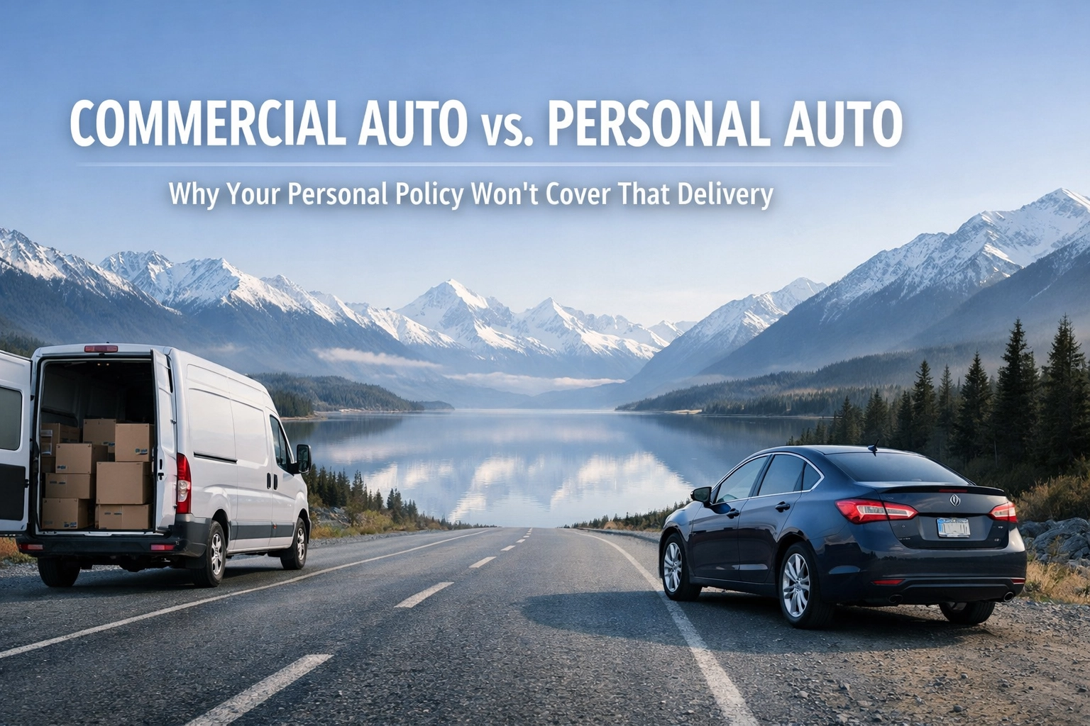 Commercial Auto vs. Personal Auto: Why Your Personal Policy Won't Cover That Delivery