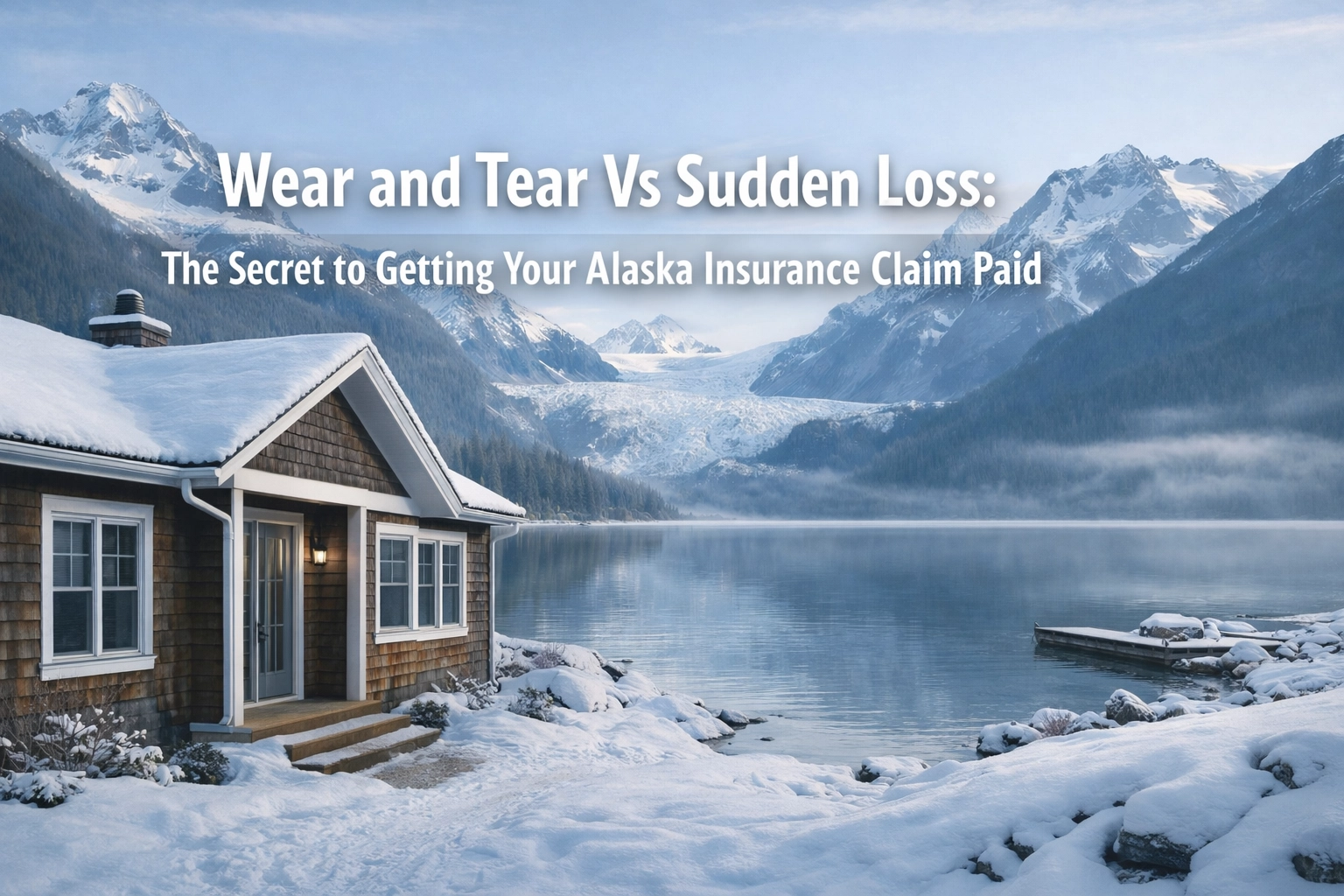 Homeowners Guide: Wear and Tear vs. Sudden Loss (And Your Alaska Insurance Claim)
