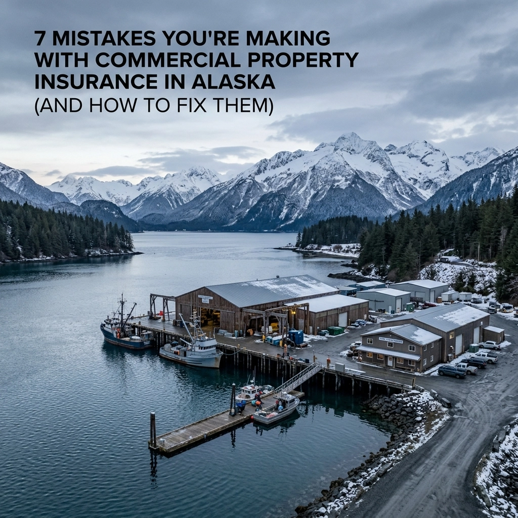 7 Mistakes You’re Making with Commercial Property Insurance in Alaska (and How to Fix Them)